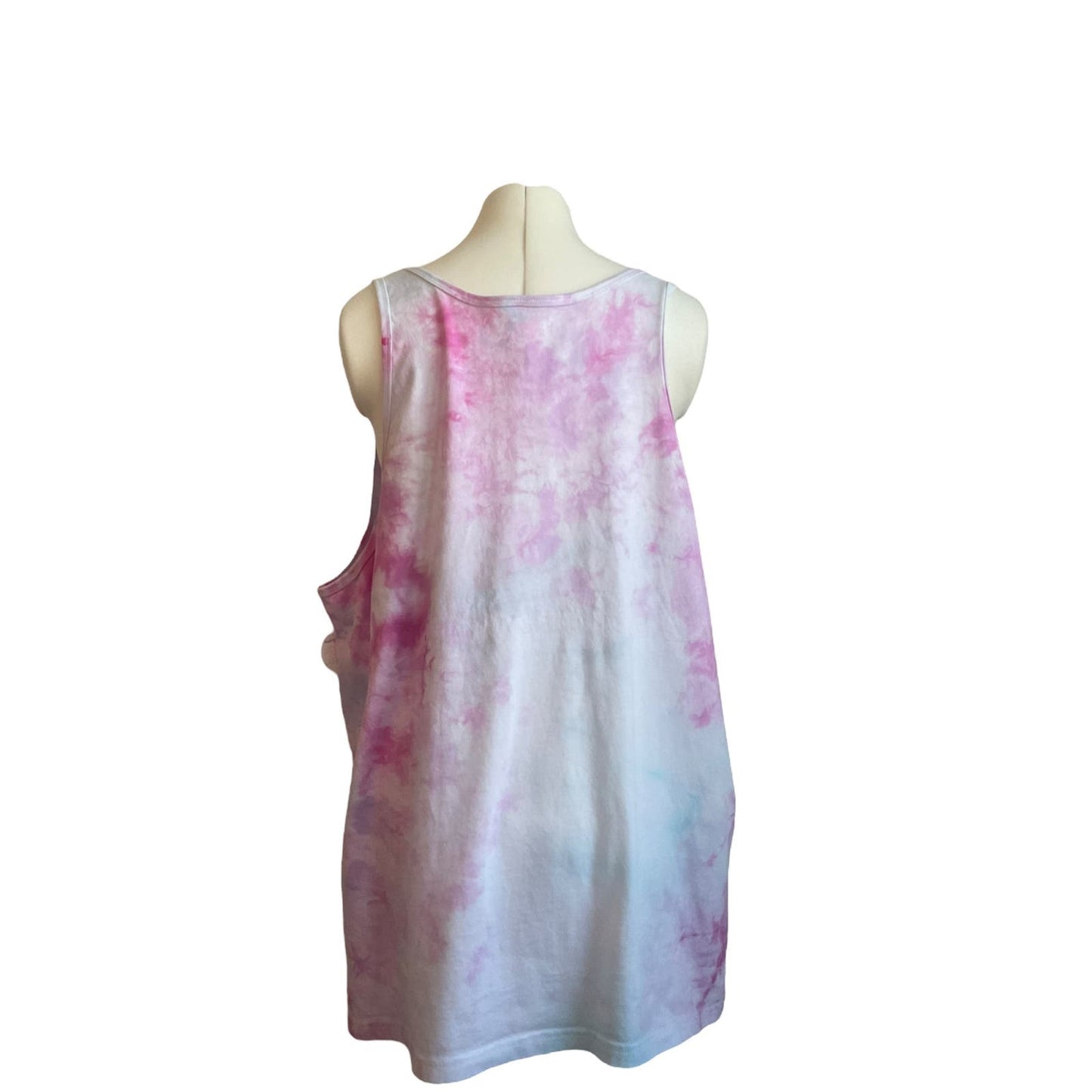 Pink and Blue Unisex Tank (2XL)